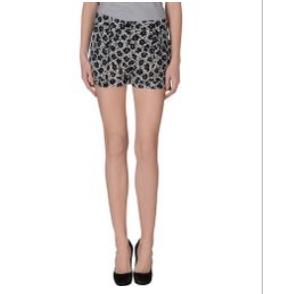 Love Moschino Floral Silk Shorts NWT